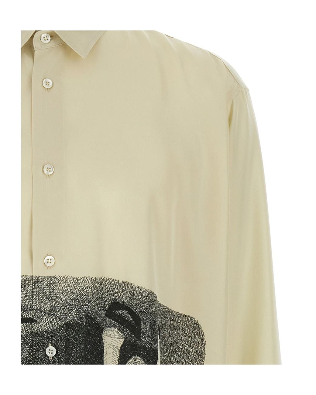 Magliano Multicolor Morandi Long-Sleeved Shirt for men