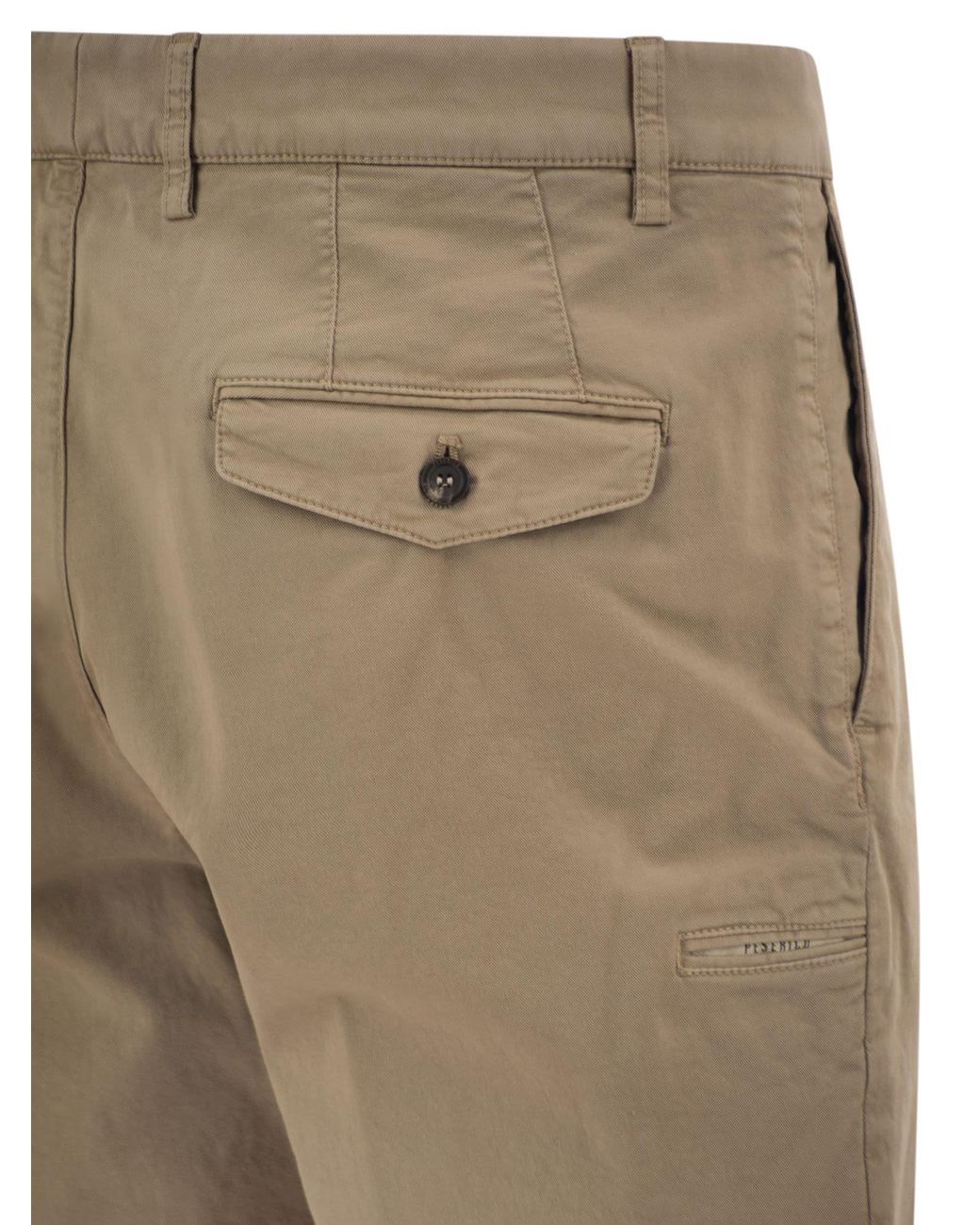 Peserico Natural Stretch Chino Pants for men