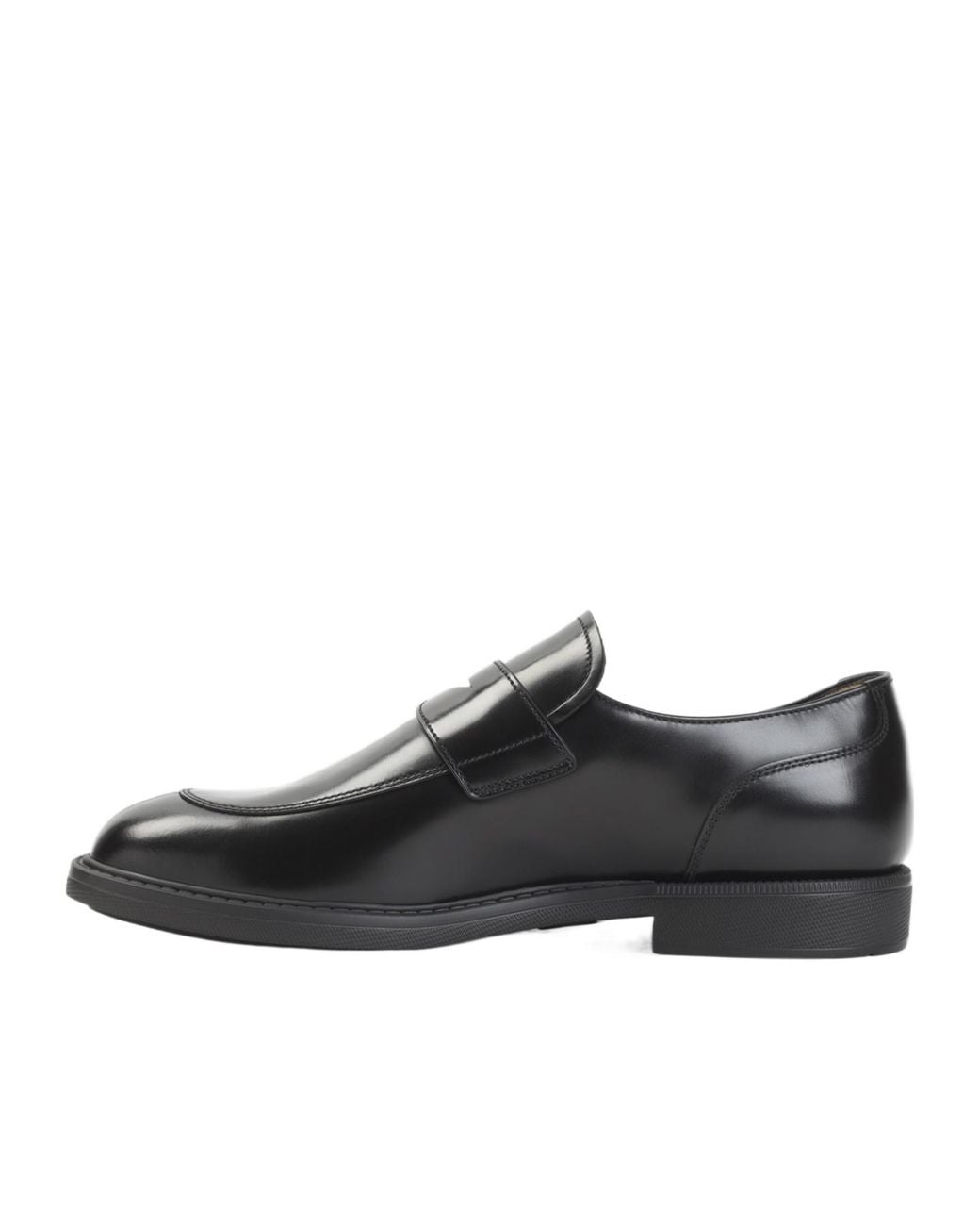 Church's Black Round-Toe Loafers for men