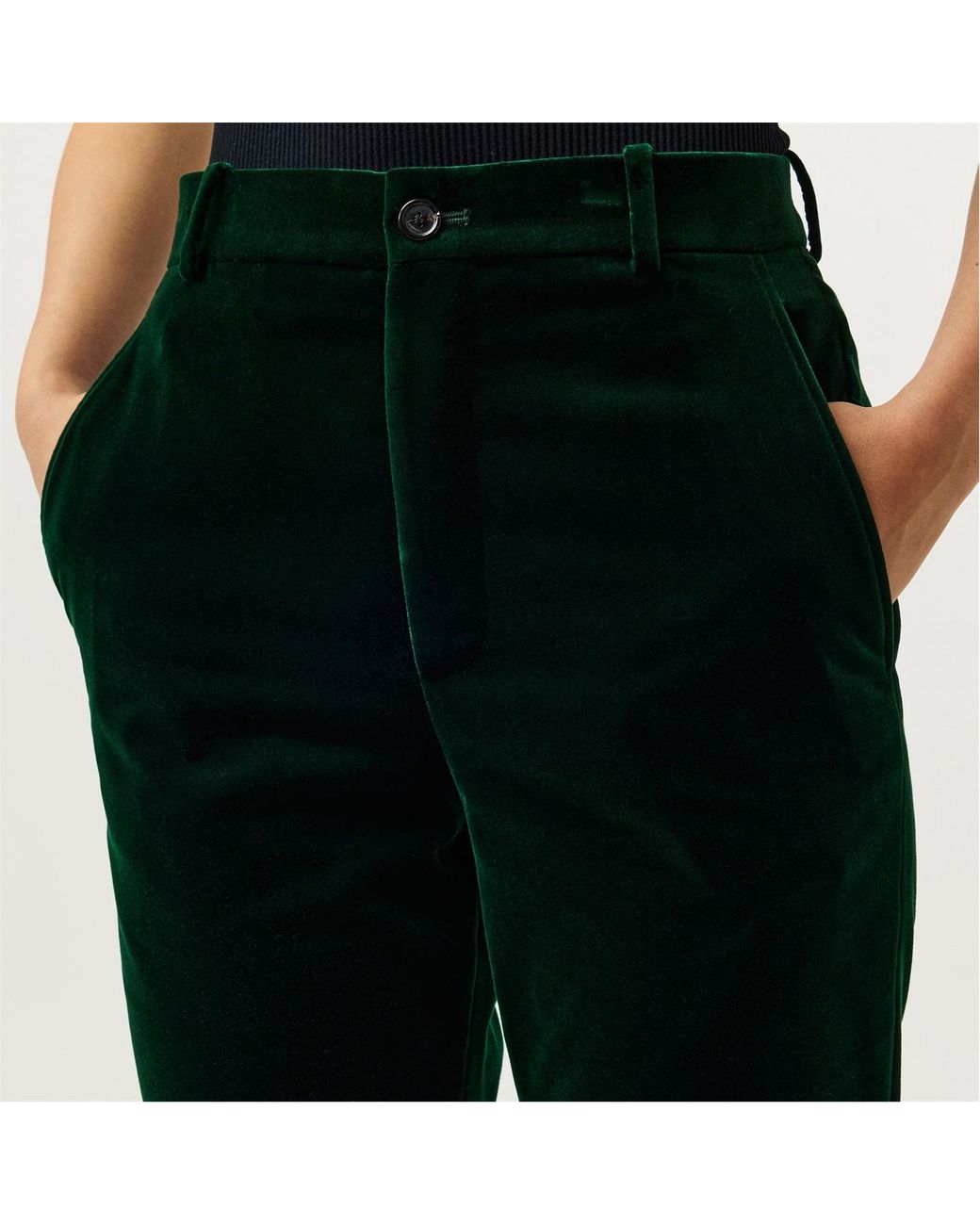 Saint Laurent Black Casual Pants With Belt Loops