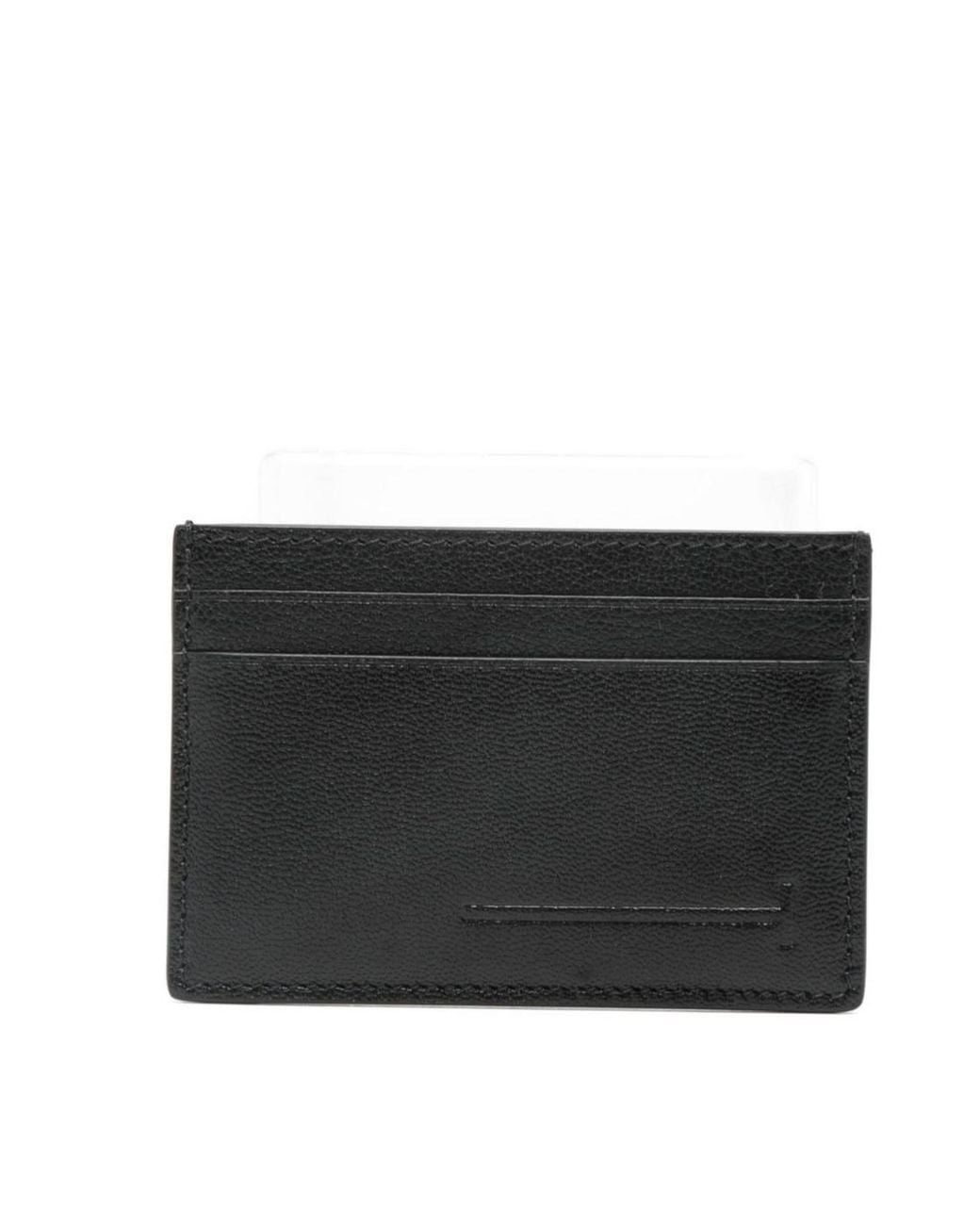 Tom Ford Black Logo Printed Credit Card Case for men