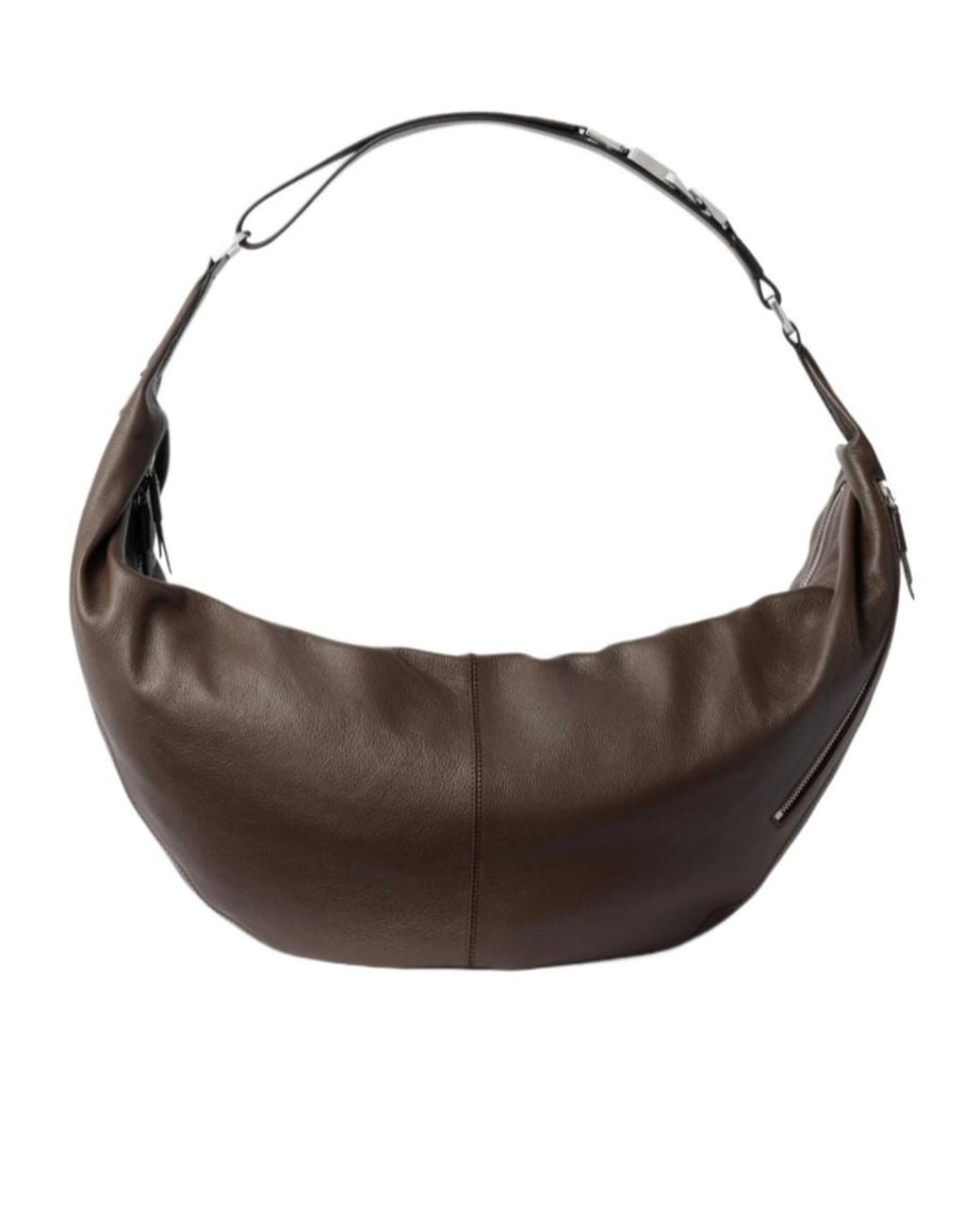 Lemaire Brown Large Quiver Clip Bag for men