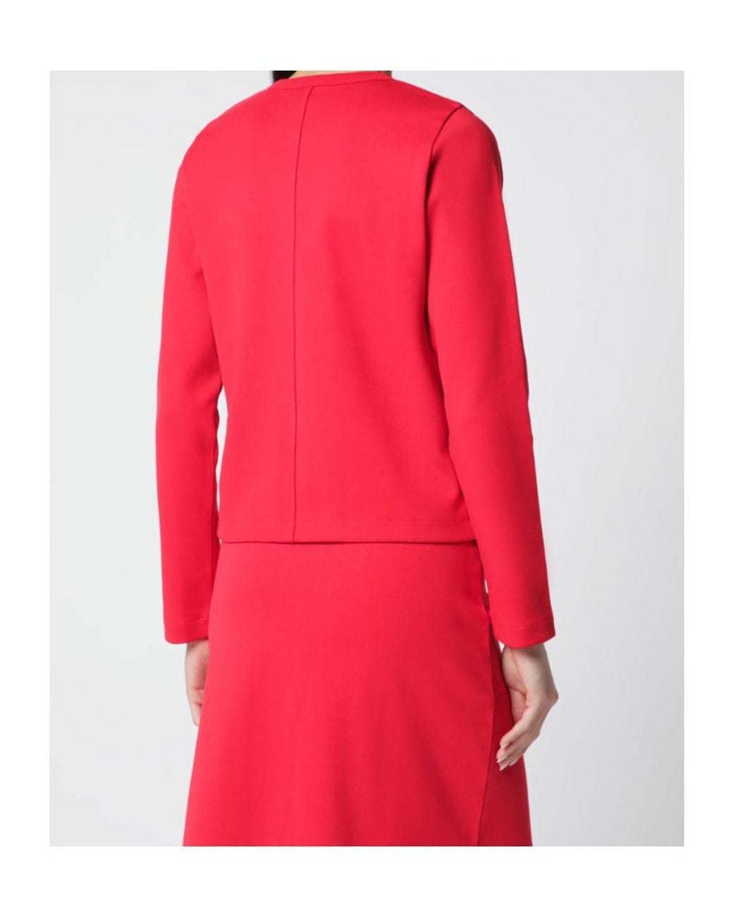 Flore Flore Red Poppy Organic Cotton Cardigan