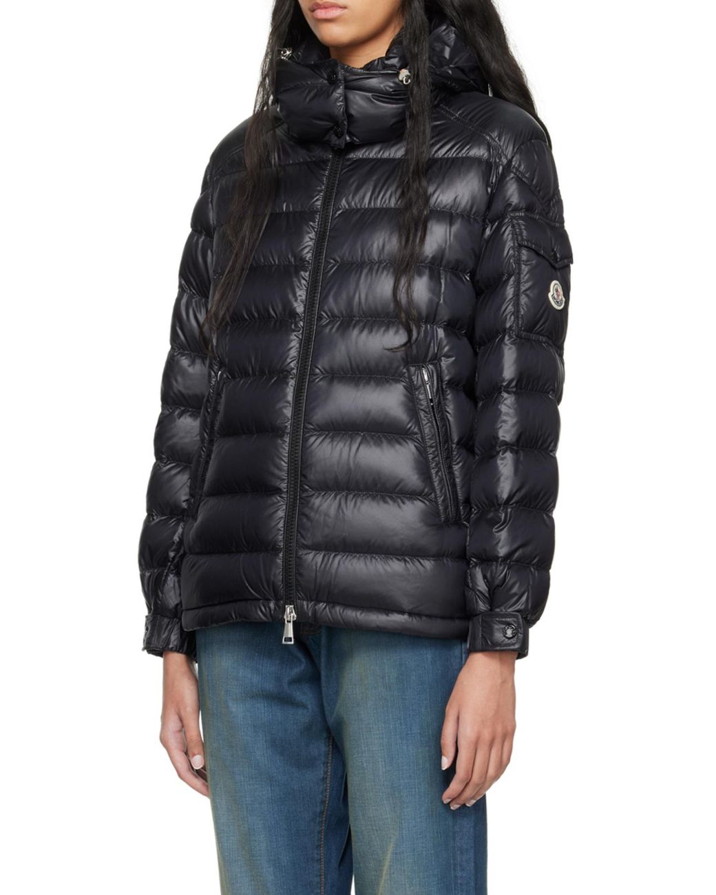 Moncler Blue Dalles Padded Jacket