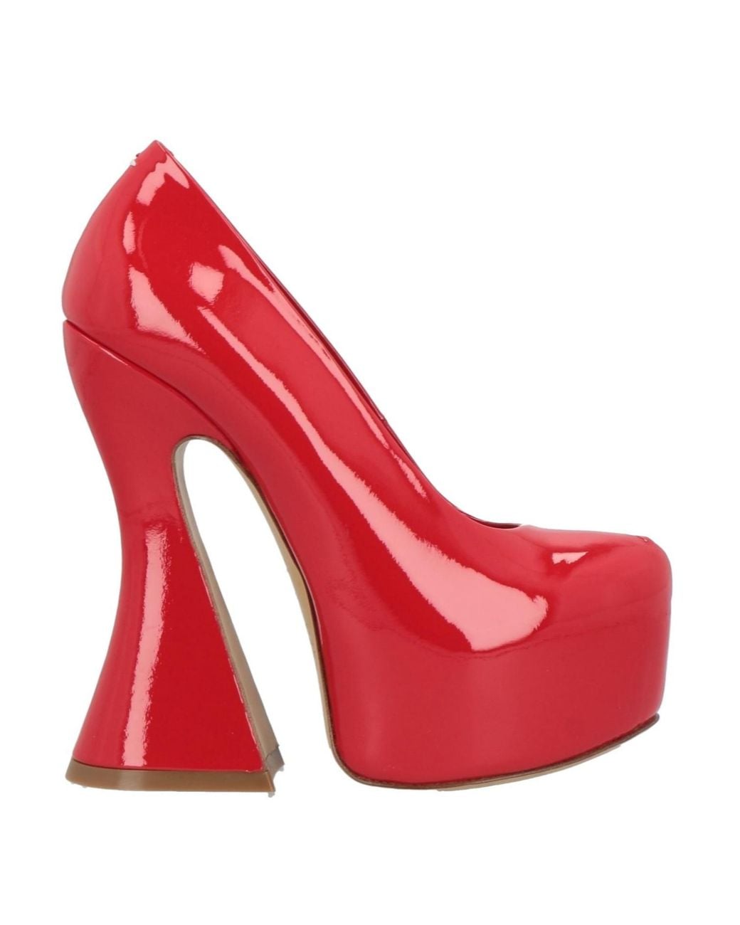 Maison Margiela Red Patent Leather High Heels