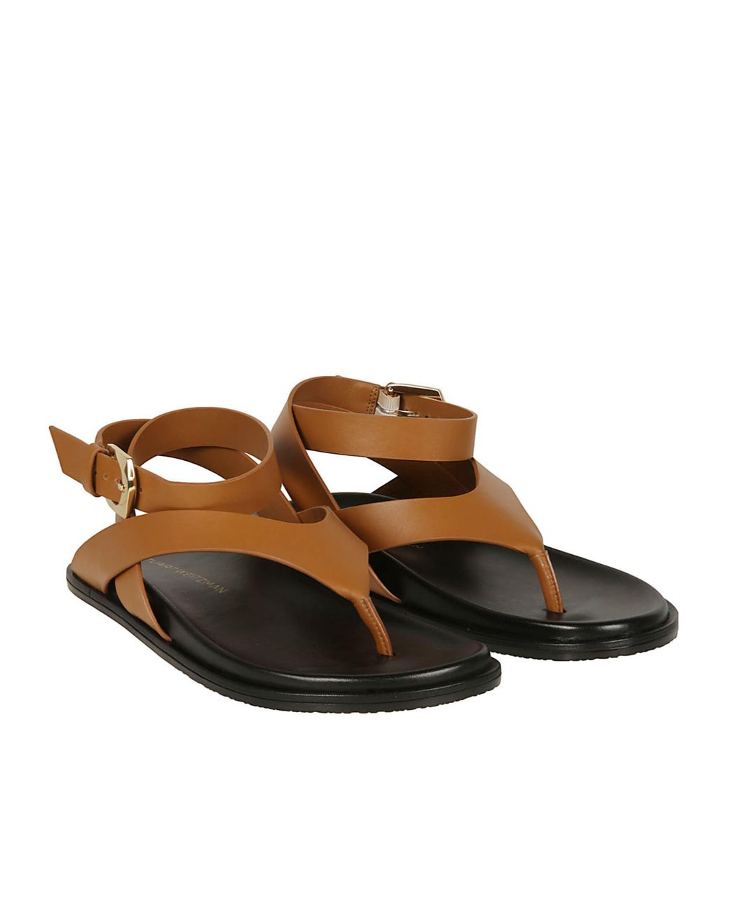 Stuart Weitzman Brown Marykate Sandals