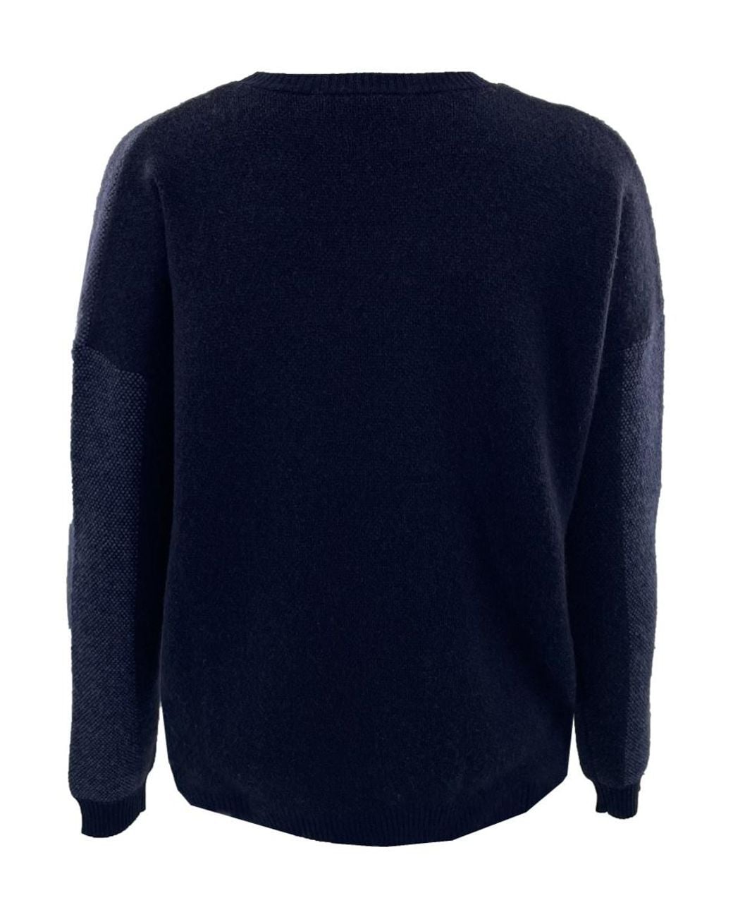 Weekend by Maxmara Blue Long-Sleeve Knit Top