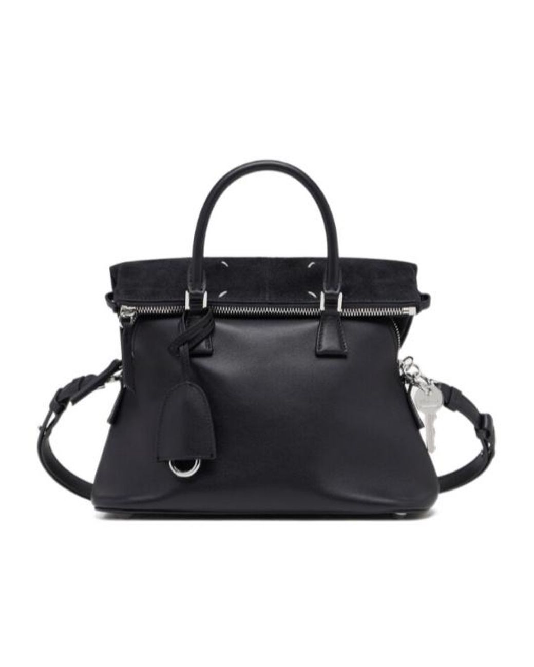 Maison Margiela Black 5Ac Soft Mini Tote Bag