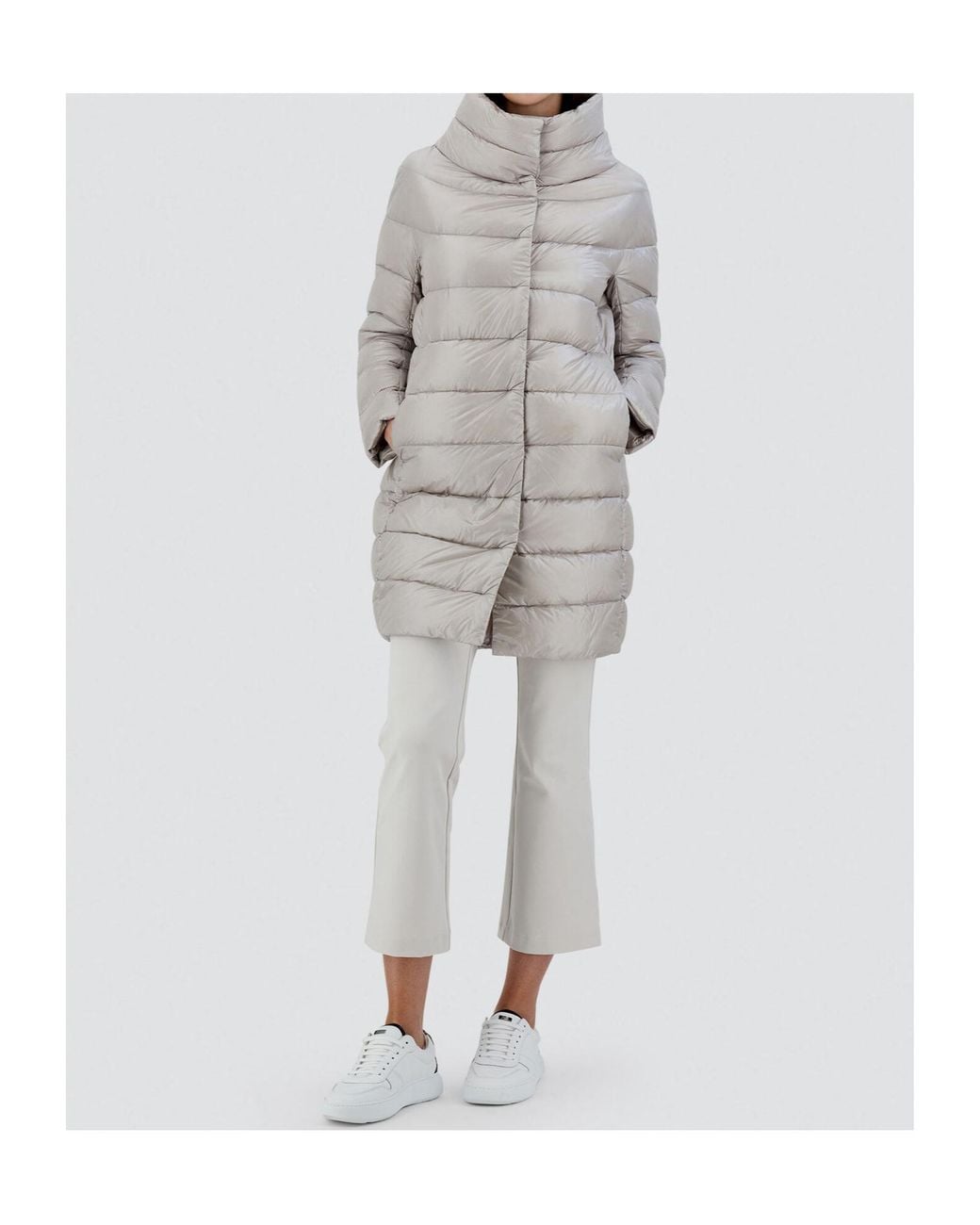 Herno Gray Dora Ultralight Down Jacket