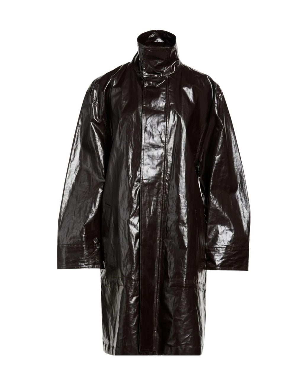 MM6 by Maison Margiela Black Minimalist Long-Sleeve Jacket