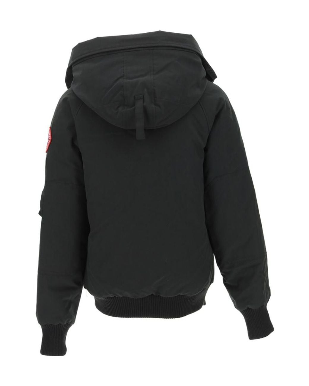 Canada Goose Black Tech Fabric Padded Down Jacket