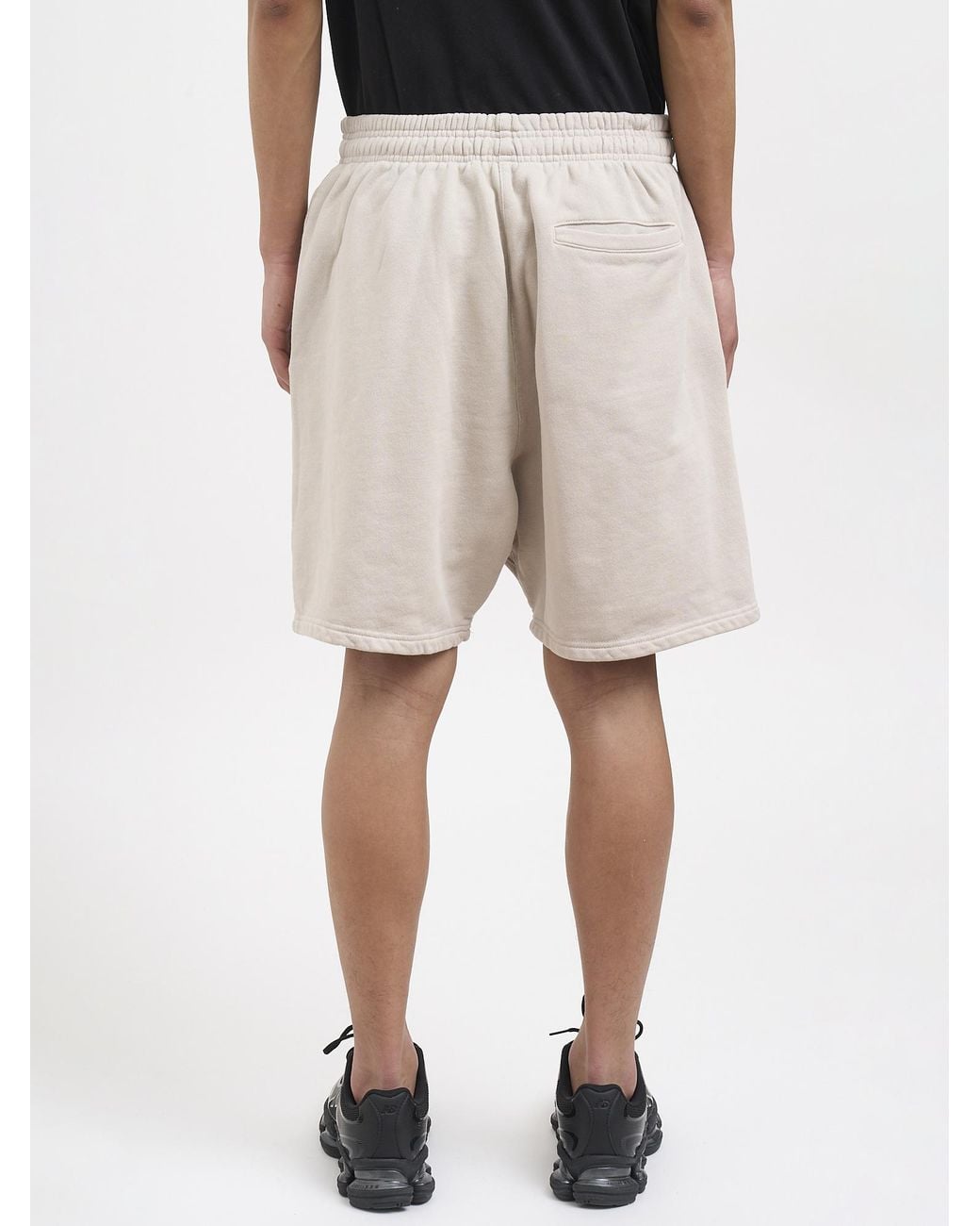 Entire studios Natural Elastic-Waist Bermuda Shorts for men