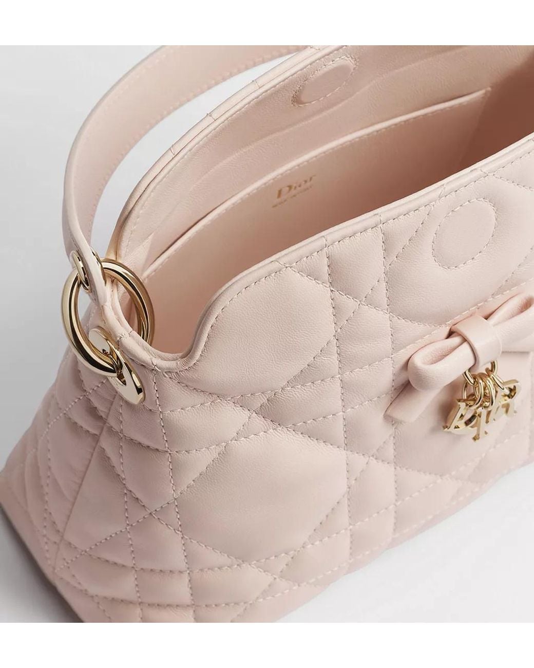Dior Pink Aable Top Handle Mini Bag