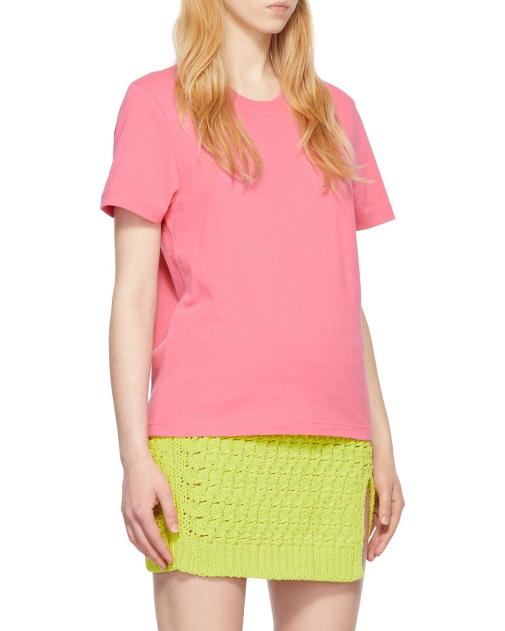 Bottega Veneta Pink Crewneck T-Shirt
