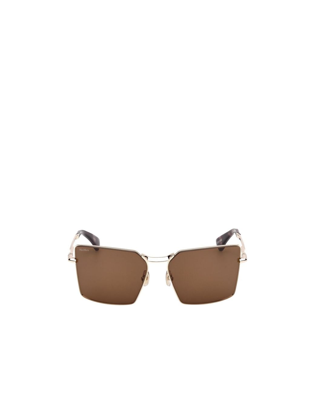 Max Mara Multicolor Rectangle-Frame Sunglasses