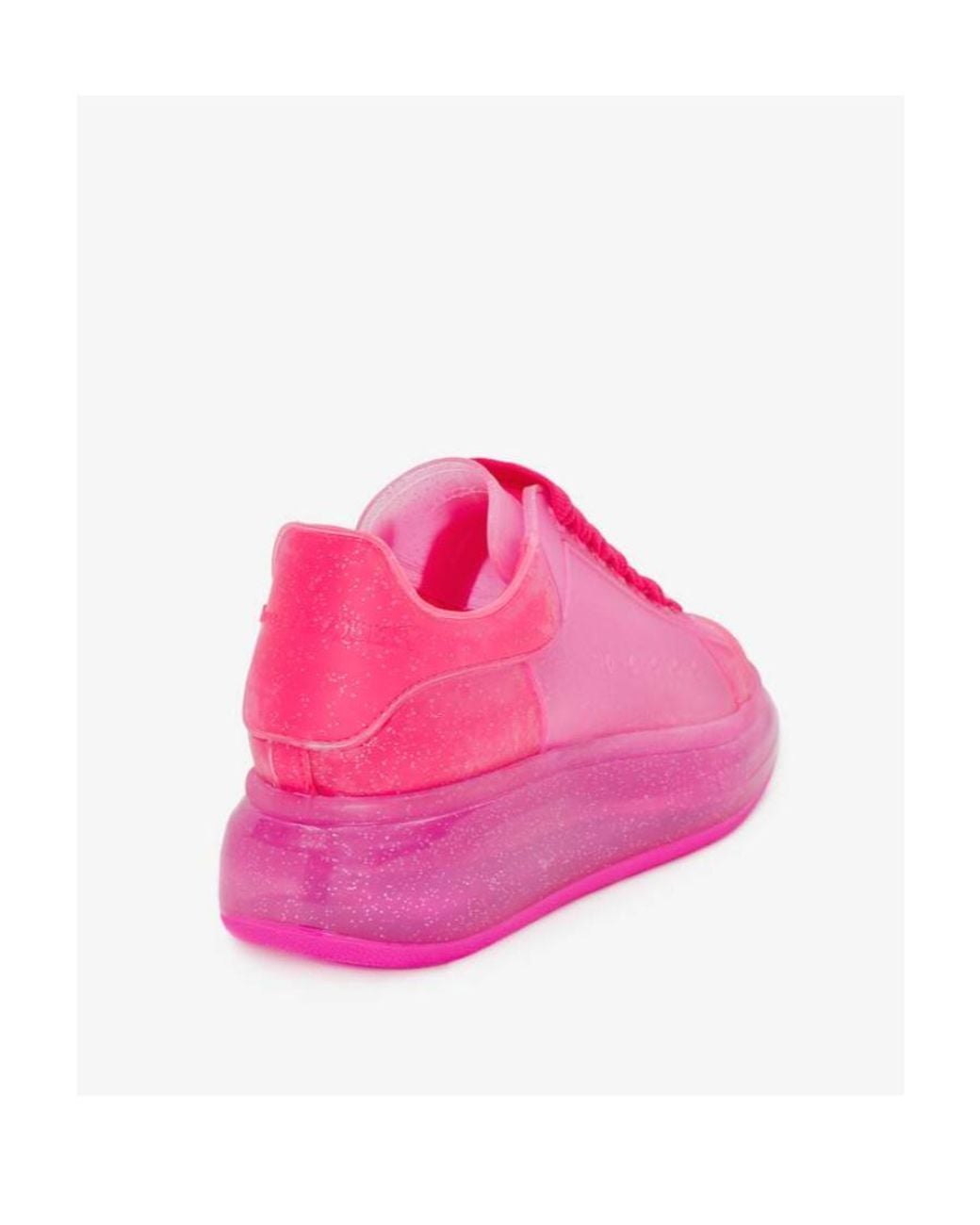 McQueen Pink Logo Sneakers