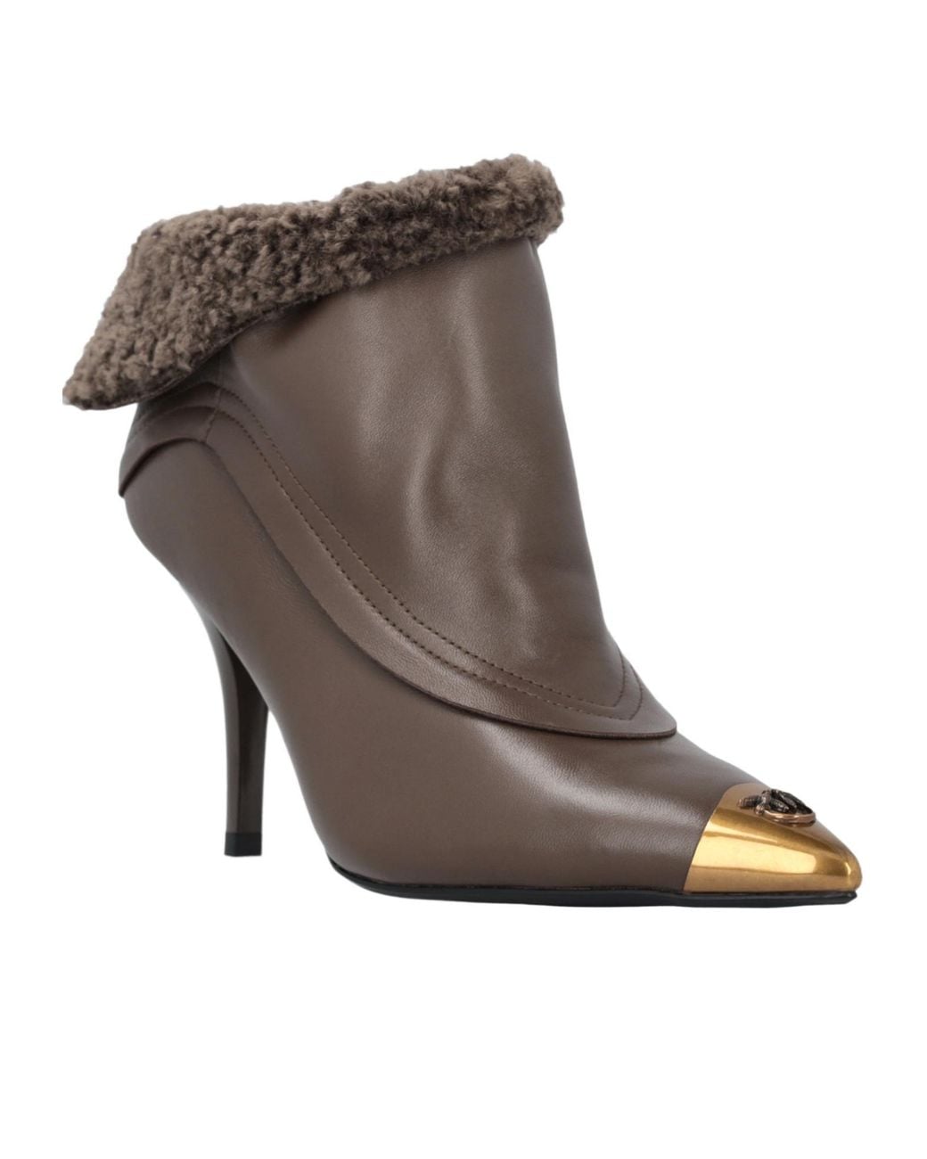 Pinko Brown 70Mm Lucy 25 Boots