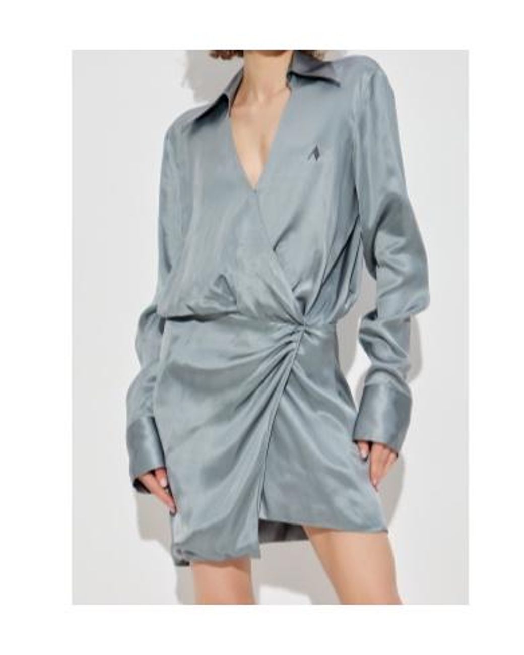 The Attico Blue The Mini Dress