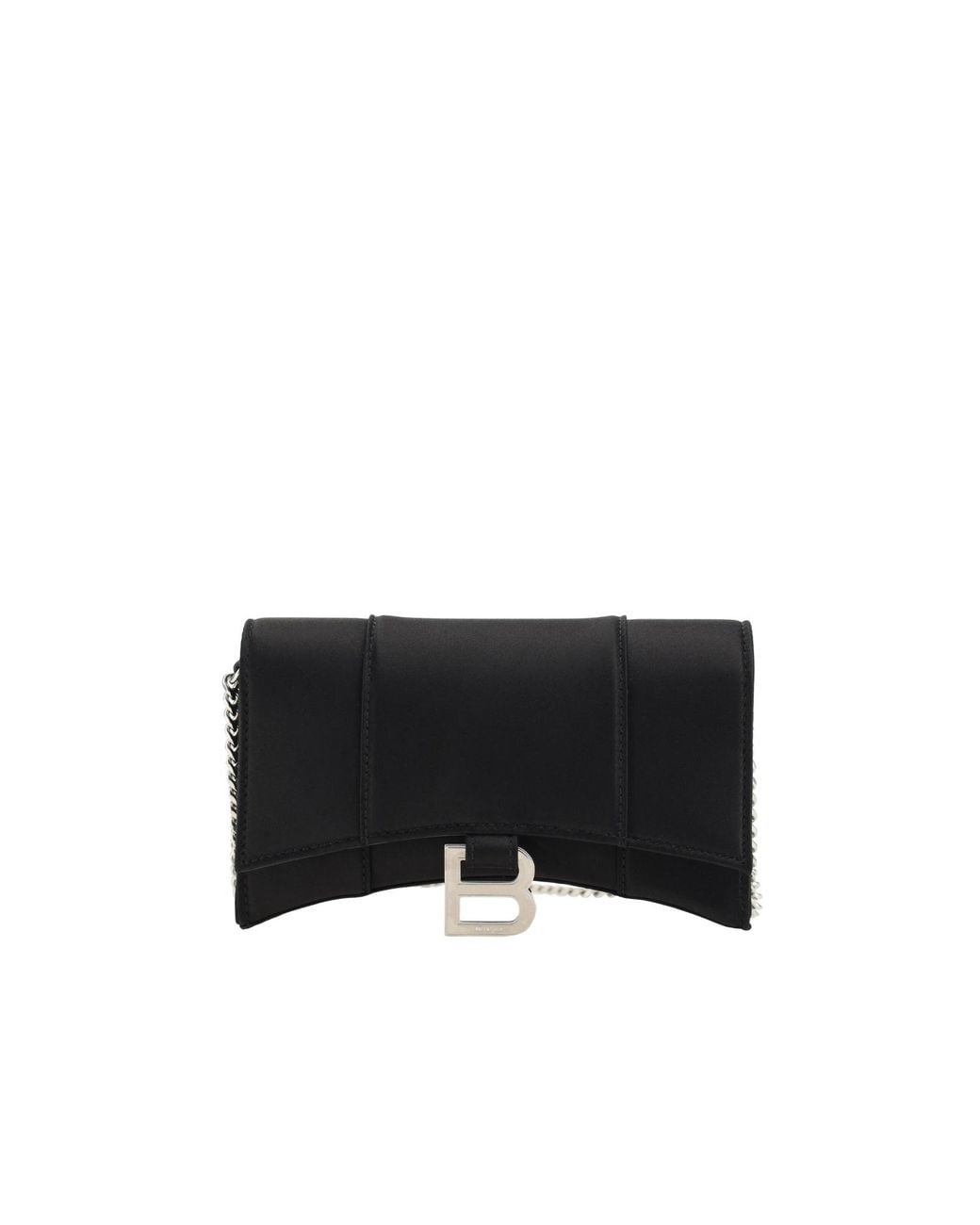 Balenciaga Black Hourglass Wallet