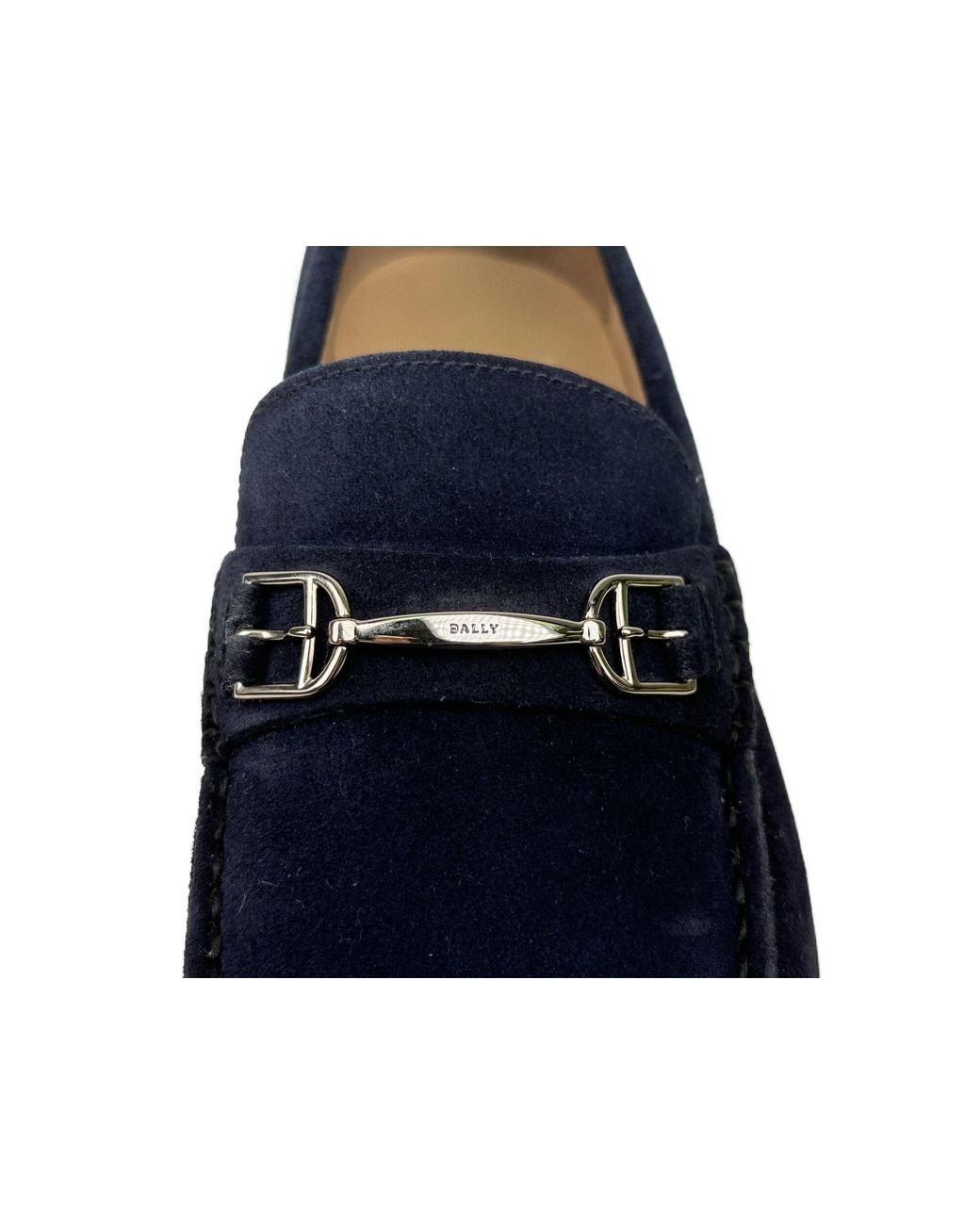 Bally Blue Logo Business Casual Shoes for men