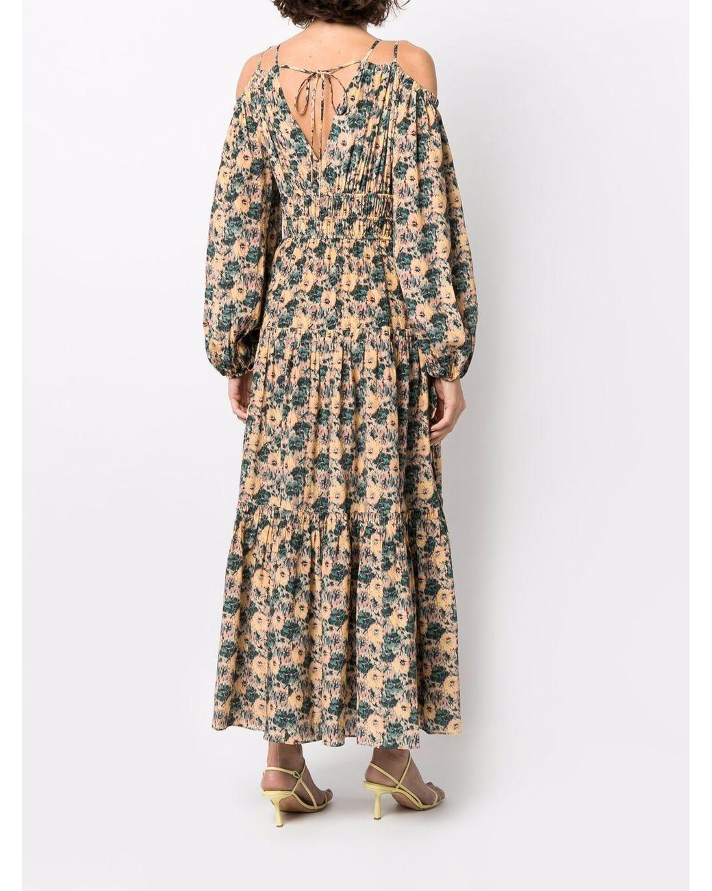 Ulla Johnson Multicolor Long-Sleeved Dress