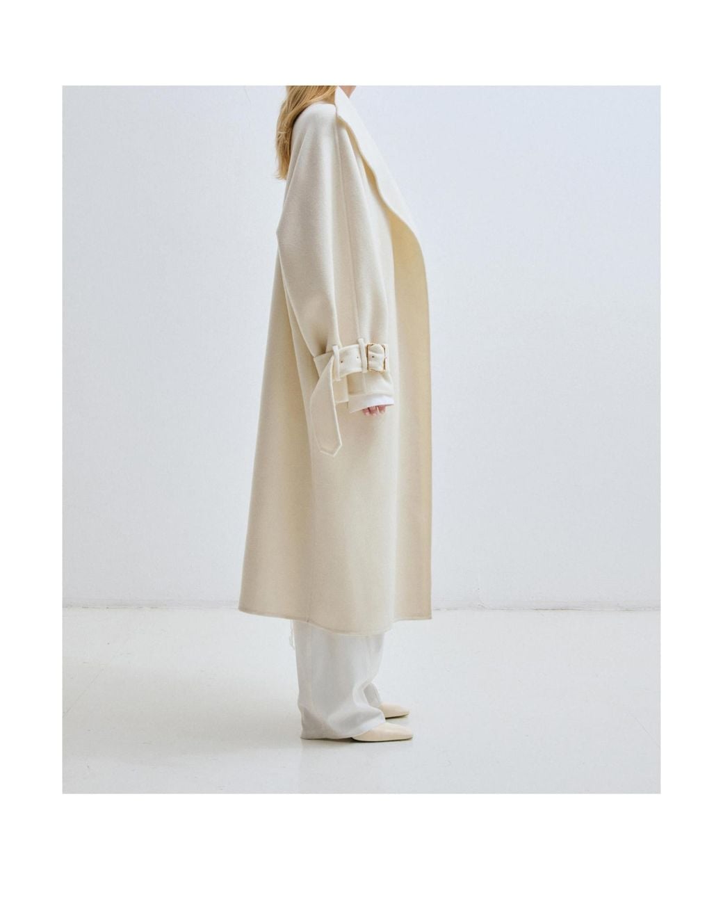 DARKPARK White Front-Opening Coat