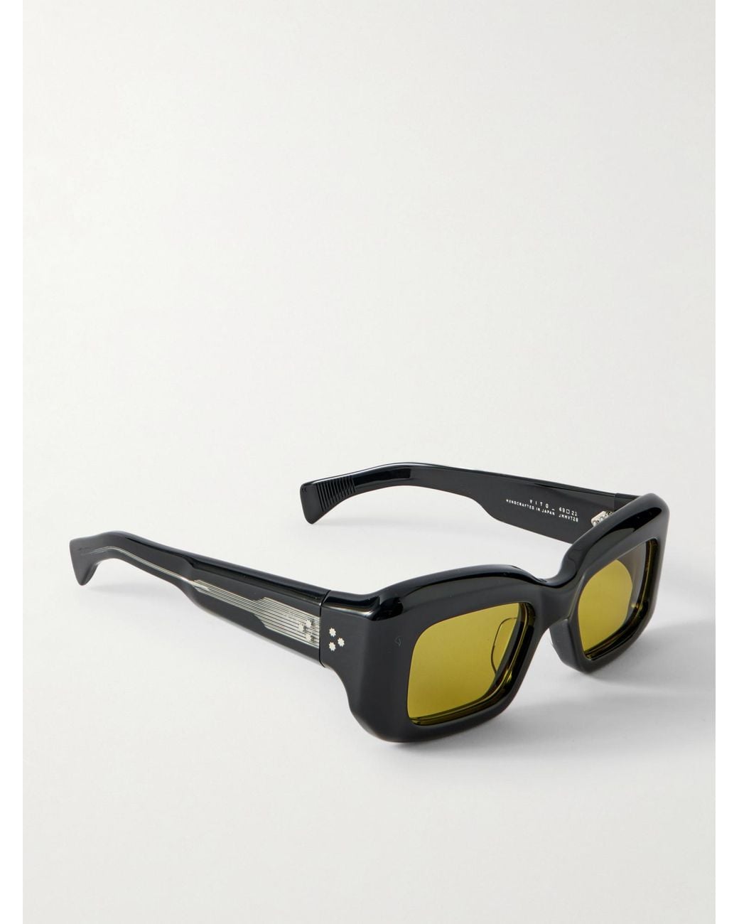 Jacques Marie Mage Black Acetate Sunglasses