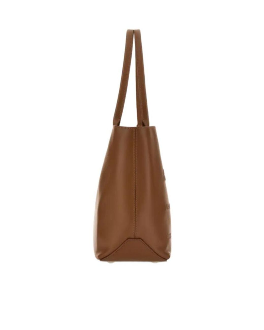 Hogan Brown Small Address Shopping Bag