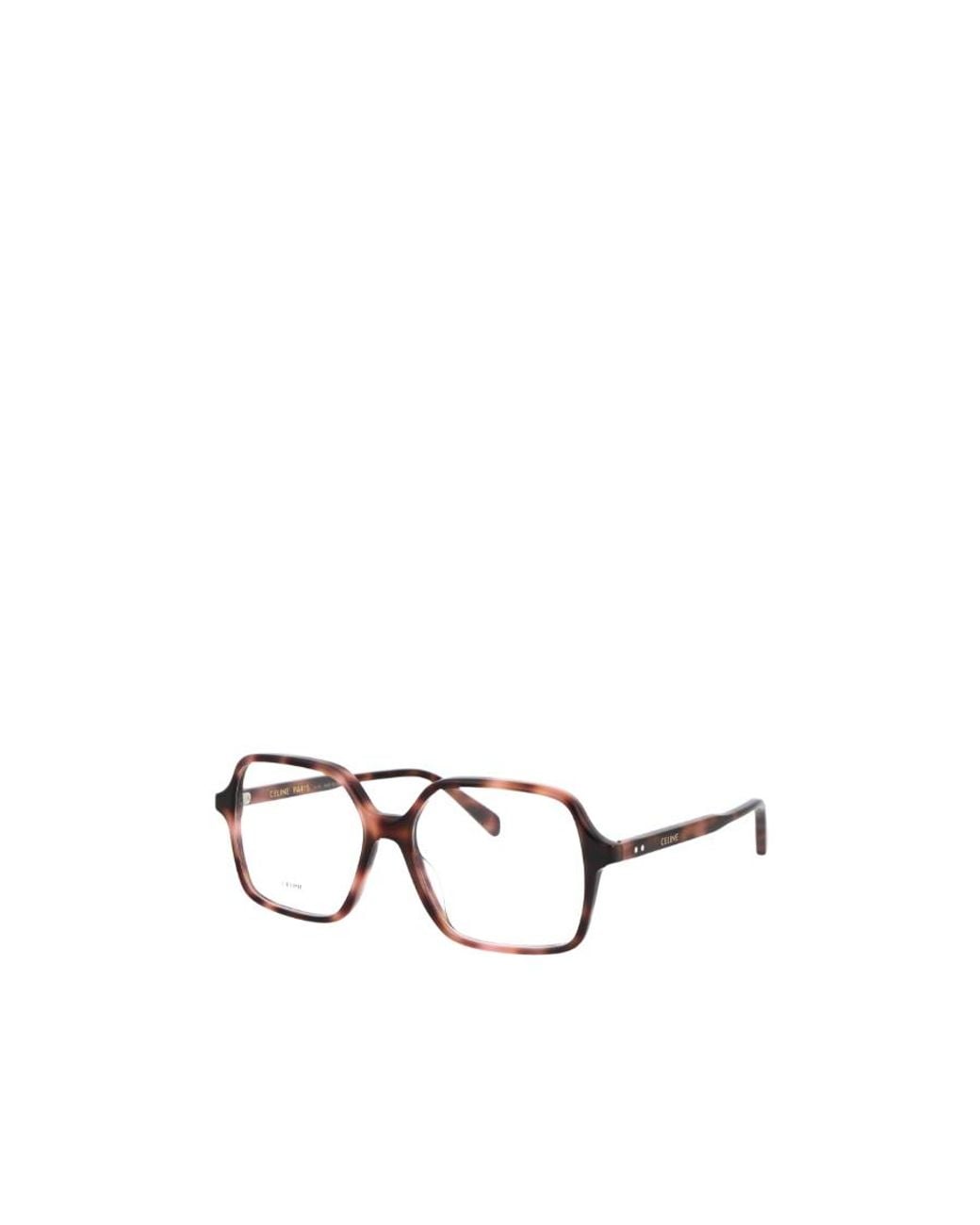 Céline Metallic Logo Optical Glasses for men