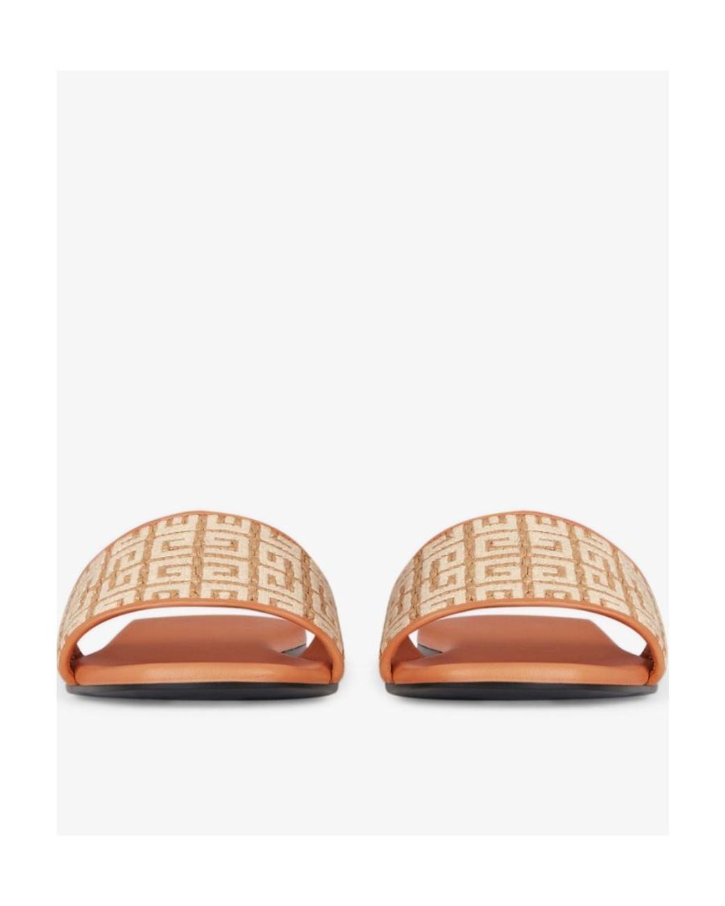 Givenchy White Flat Sandals