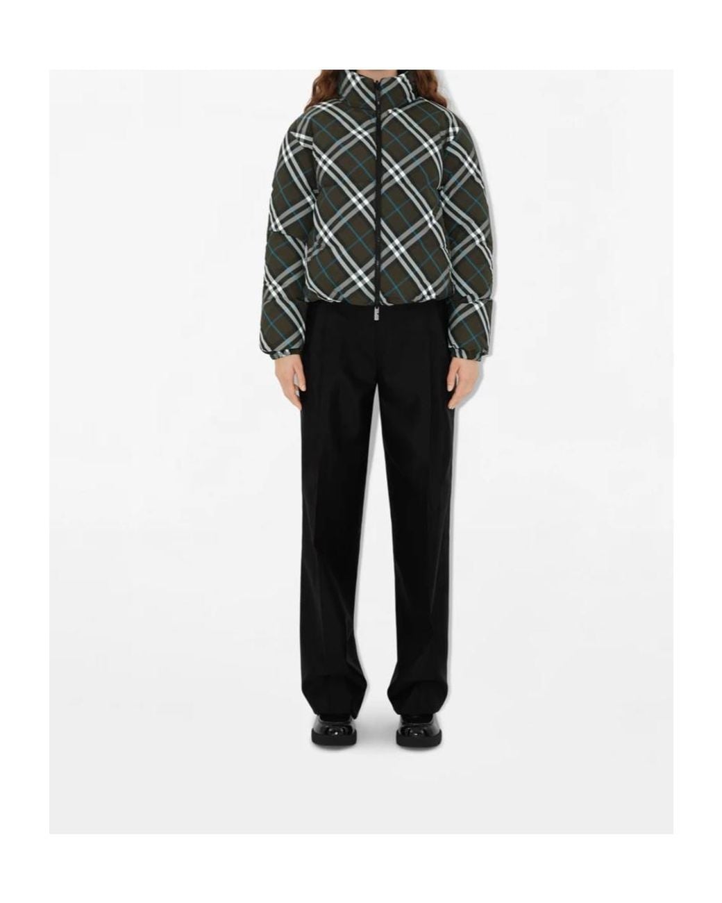 Burberry Multicolor Reversible Checked Puffer Jacket