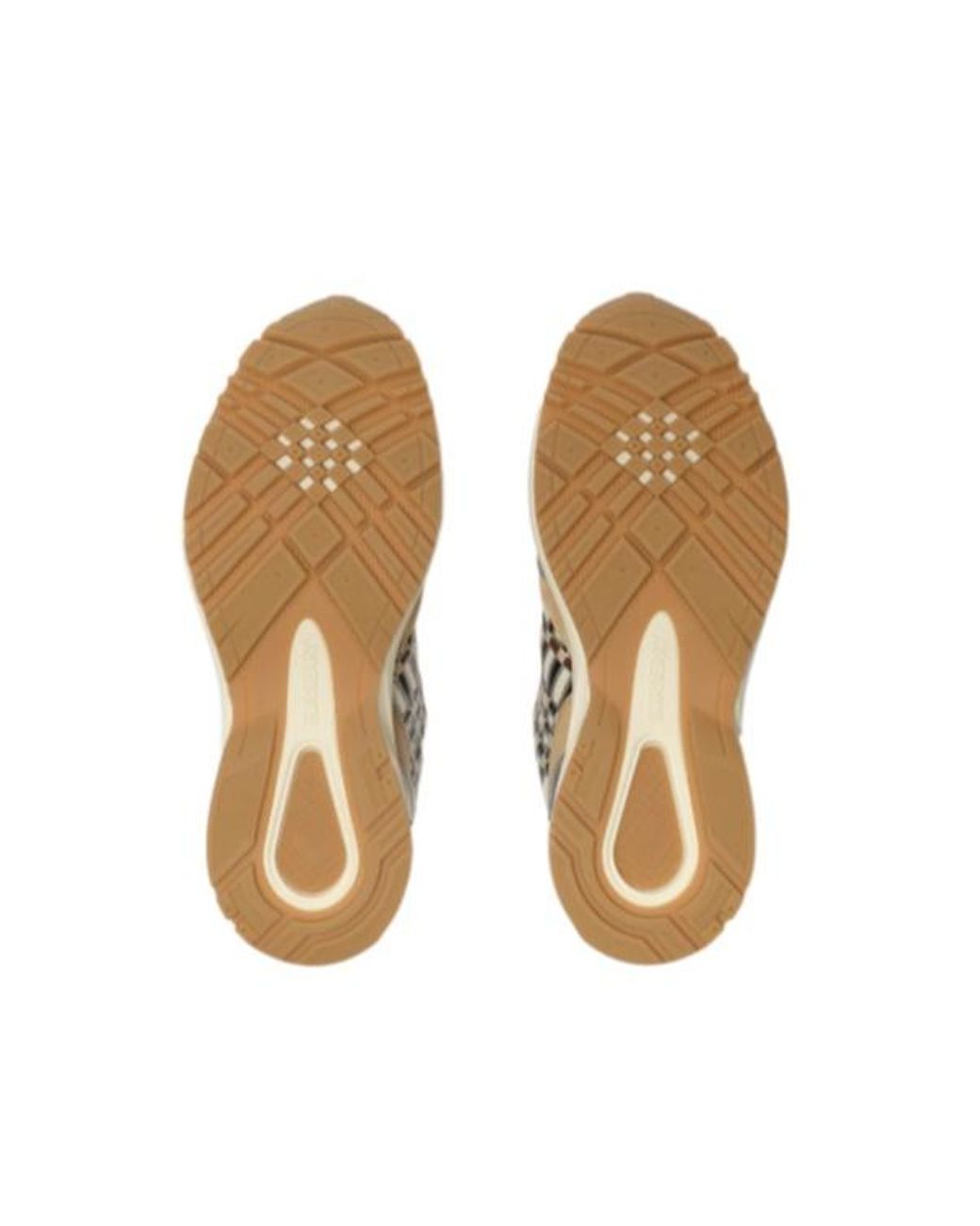 Burberry Natural Eclipse Lace-Up Sneakers