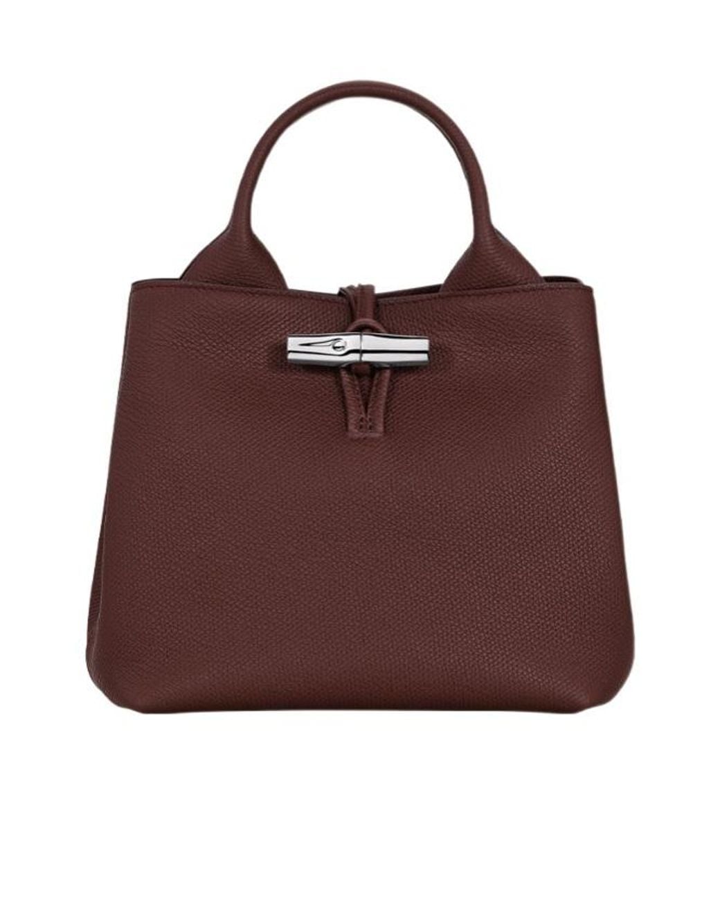 Longchamp Brown Le Roseau S Handbag