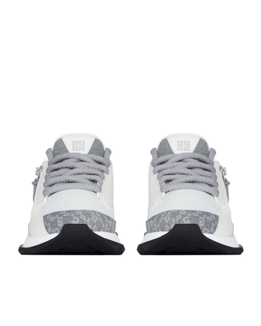 Givenchy White 'Spectre' Zip Sneakers for men