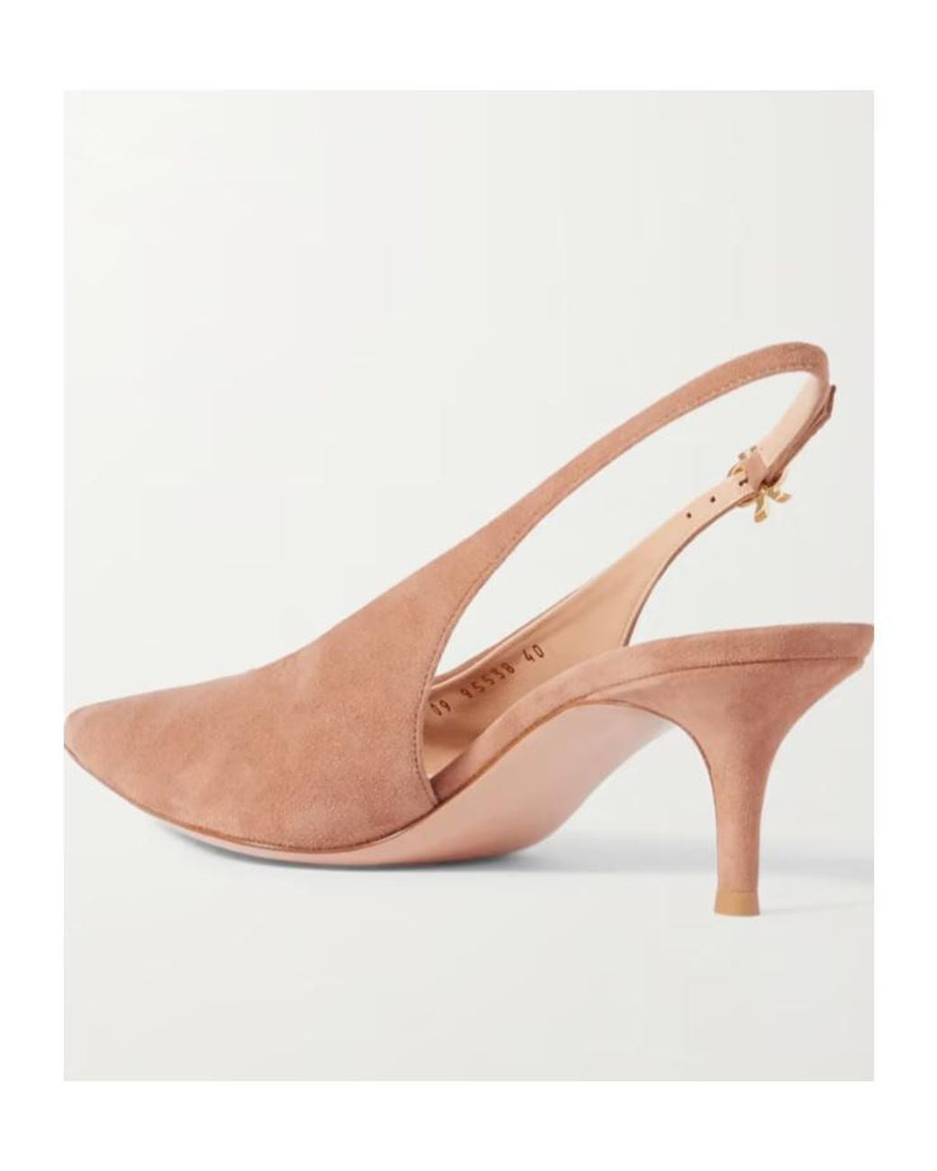 Gianvito Rossi Pink Pointed High Heel Sandals