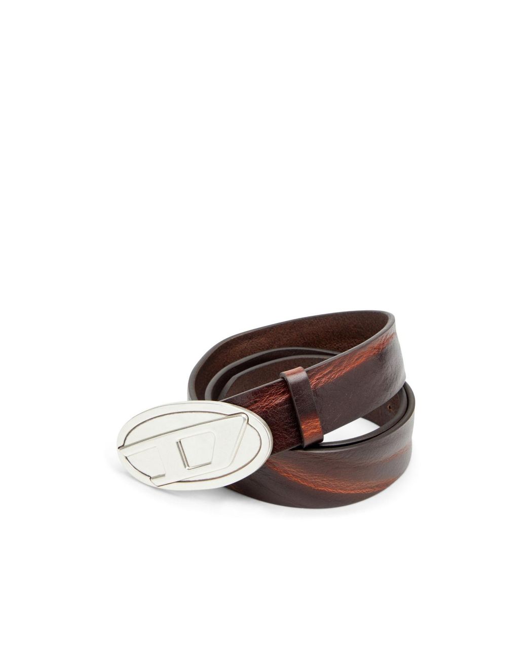 DIESEL White B-1Dr 2.0 Belt for men