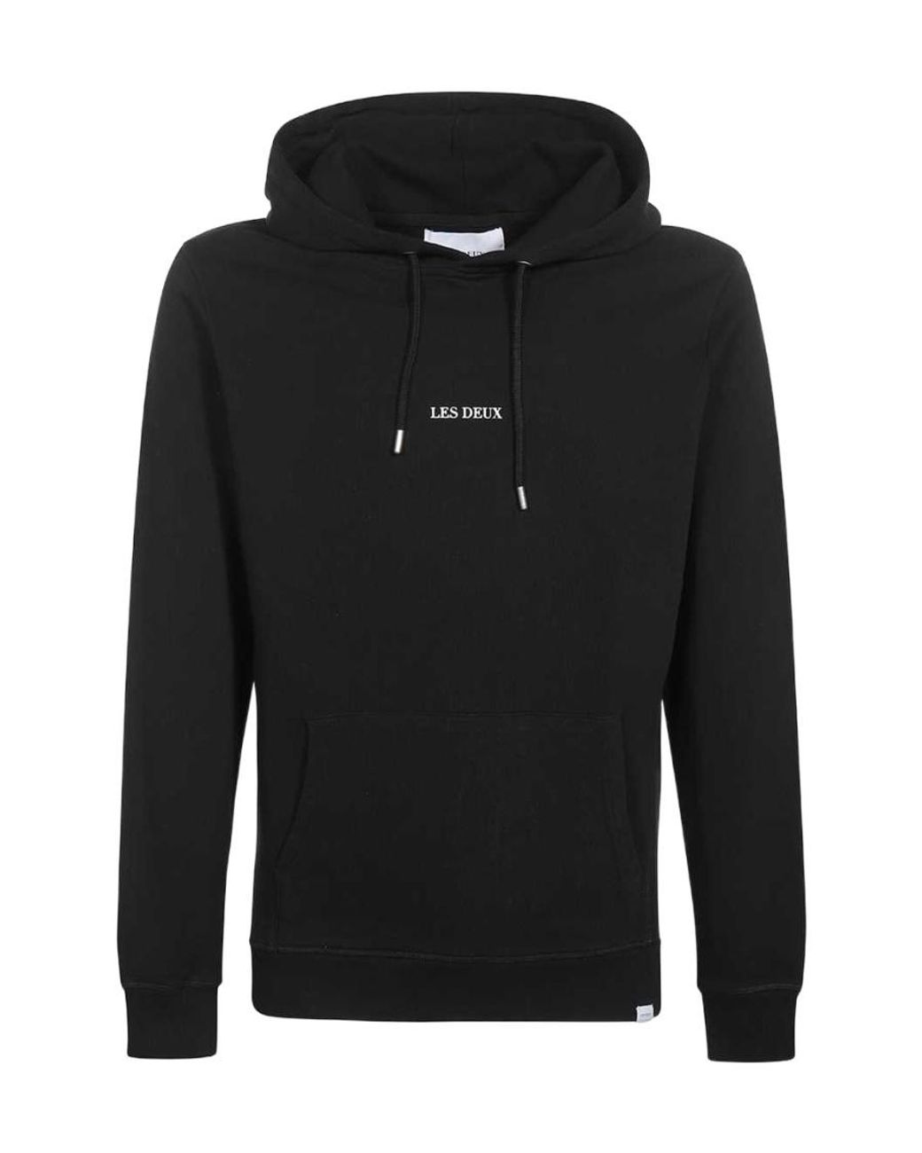 Les Deux Black Lens Hooded Pullover for men