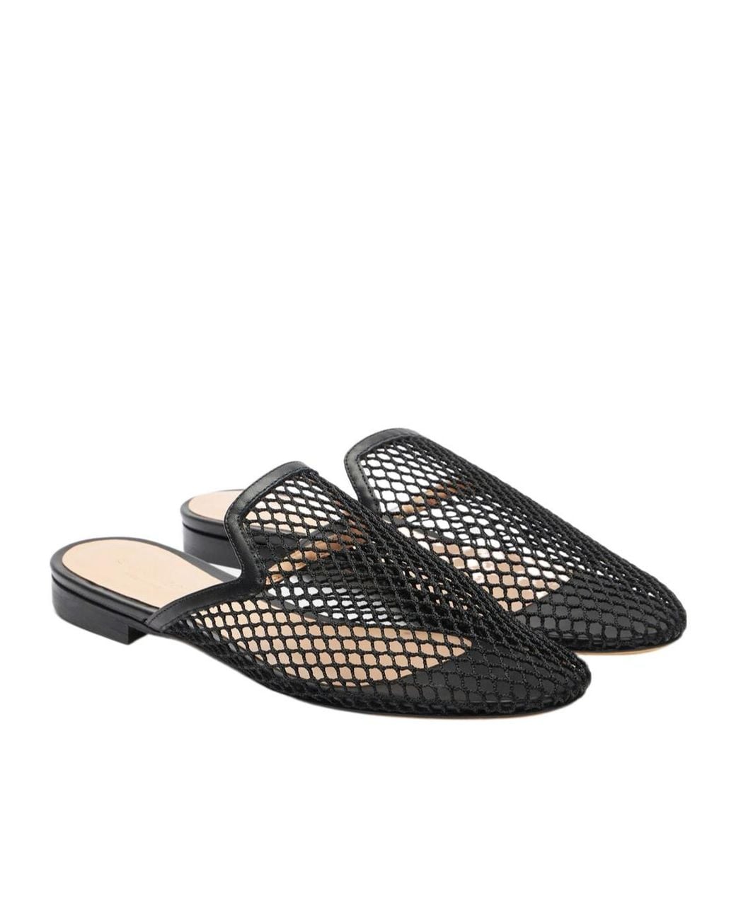 Scarosso Black Summer Gio Mules