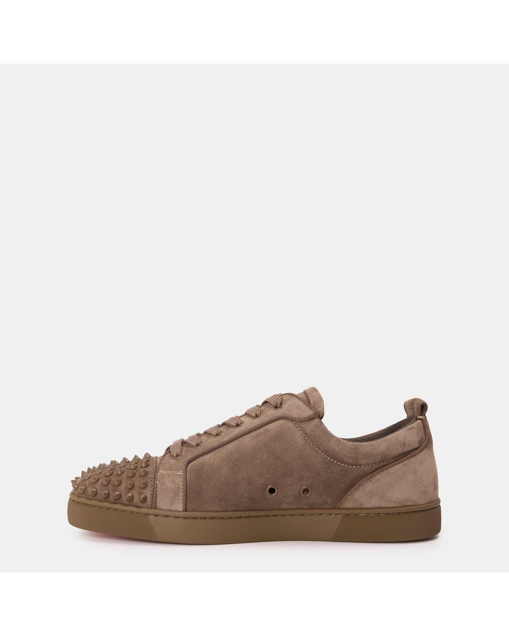 Christian Louboutin Brown Rivet Decorated Casual Shoes for men