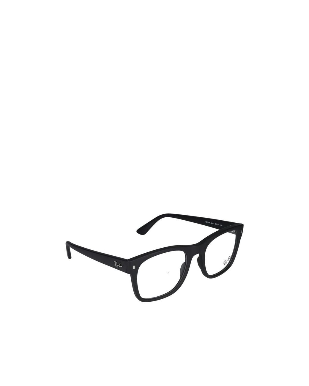 Ray-Ban White Rectangle Frame Glasses for men