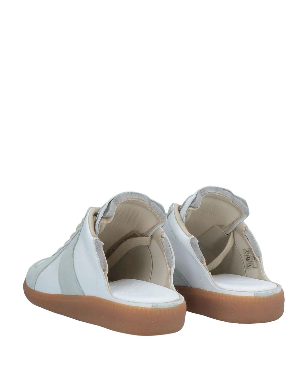 Maison Margiela White Mules And Clogs