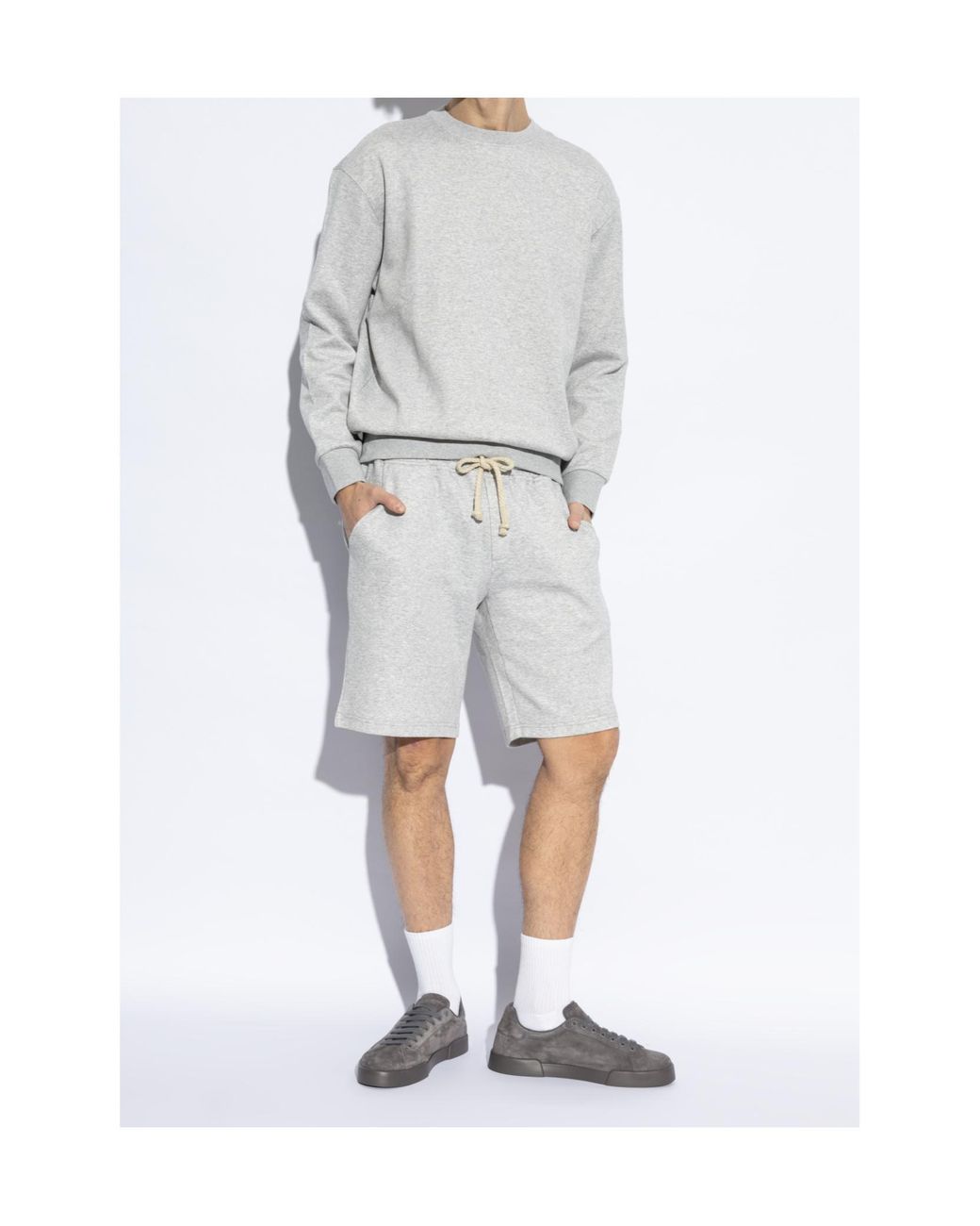 Dolce & Gabbana Gray Sneakers Portofino for men