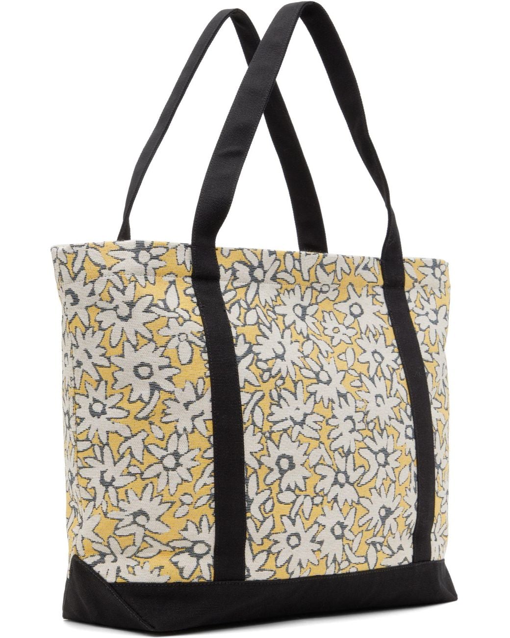 Maison Kitsuné Multicolor Daisy Field Large Jacquard Tote for men
