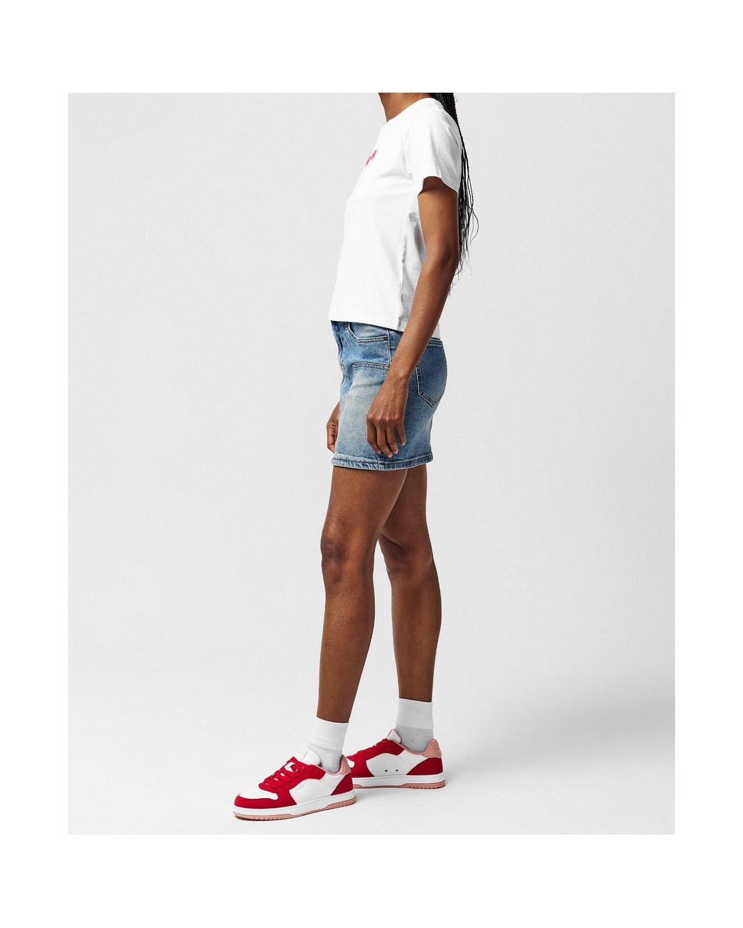 Boss Red Lace-Up Casual Sneakers