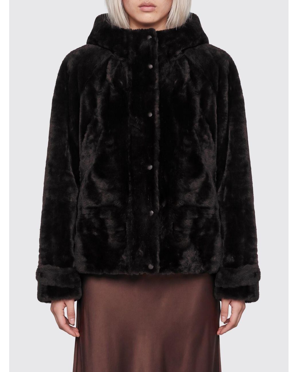 Brunello Cucinelli Black Hooded Jacket