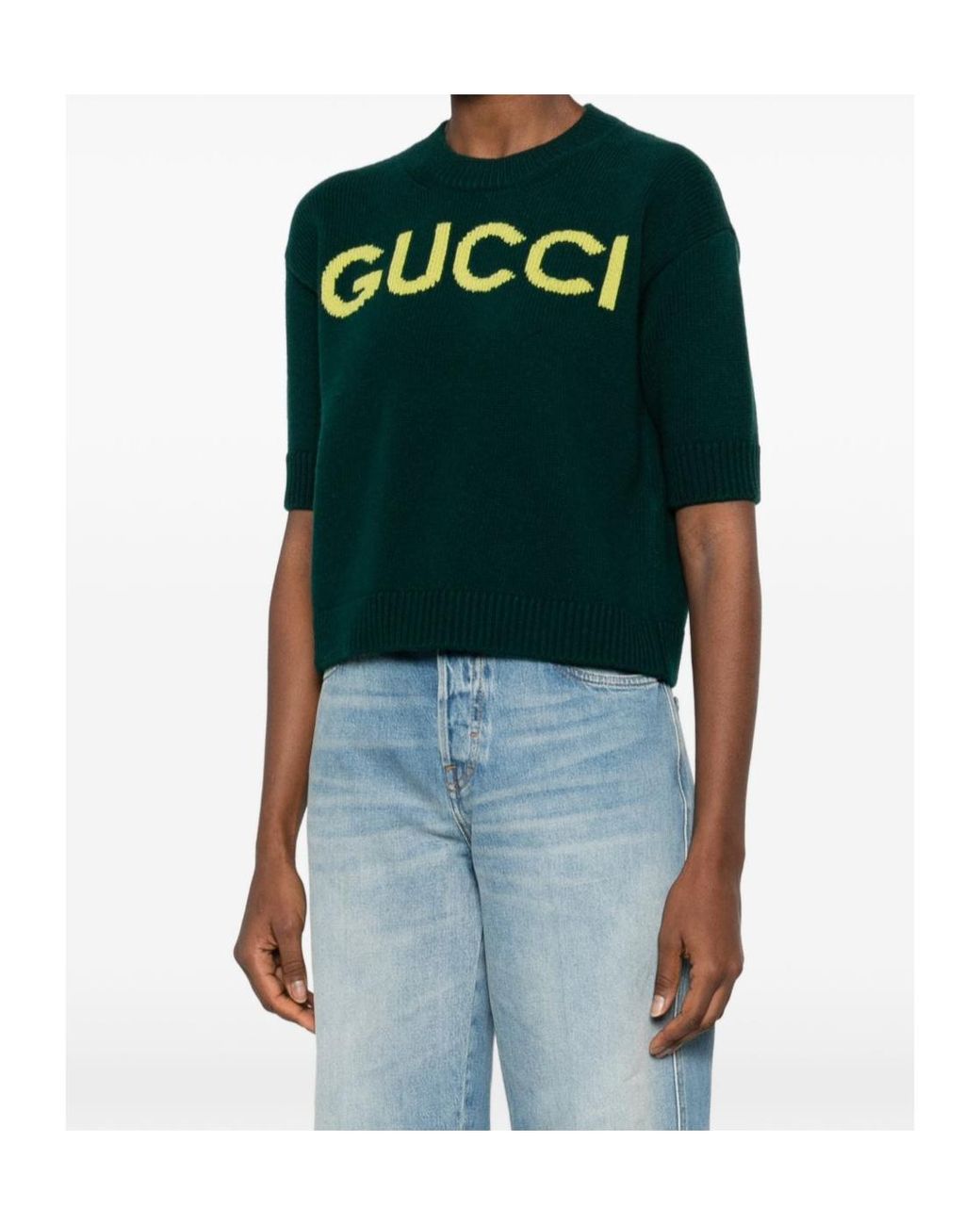 Gucci Green Tops