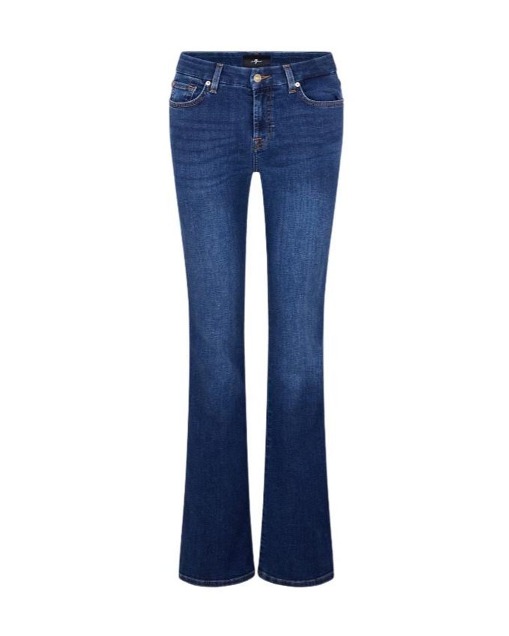 7 For All Mankind Blue Bootcut Jeans