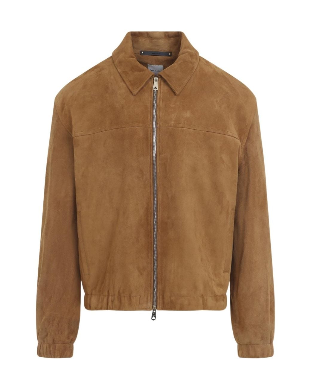 Paul Smith Brown Suede Zip-Up Jacket for men