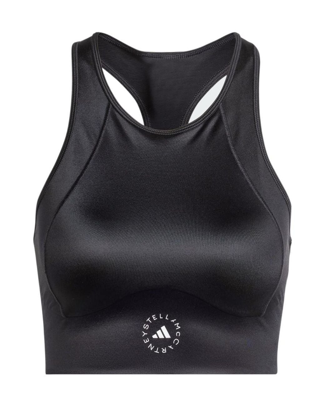 Adidas By Stella McCartney Black Truepurpose Training Crop Top