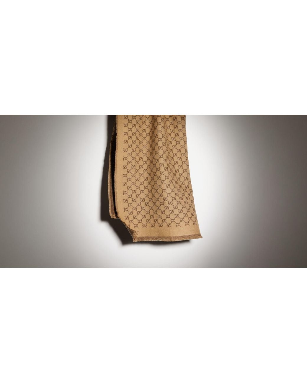 Gucci Natural Gg Scarf